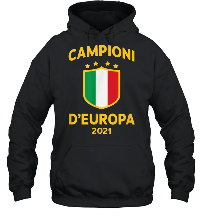 Italy Football Champions Of Europe 2021  Unisex Hoodie