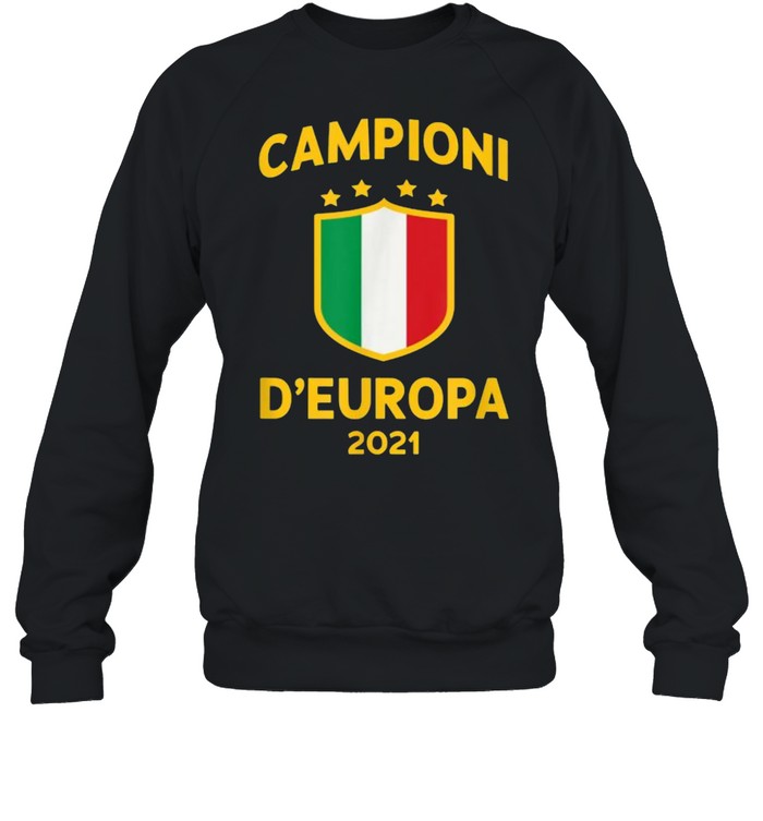 Italy Football Champions Of Europe 2021  Unisex Sweatshirt