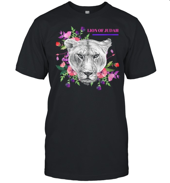 Lion of Judah Flower T- Classic Men's T-shirt