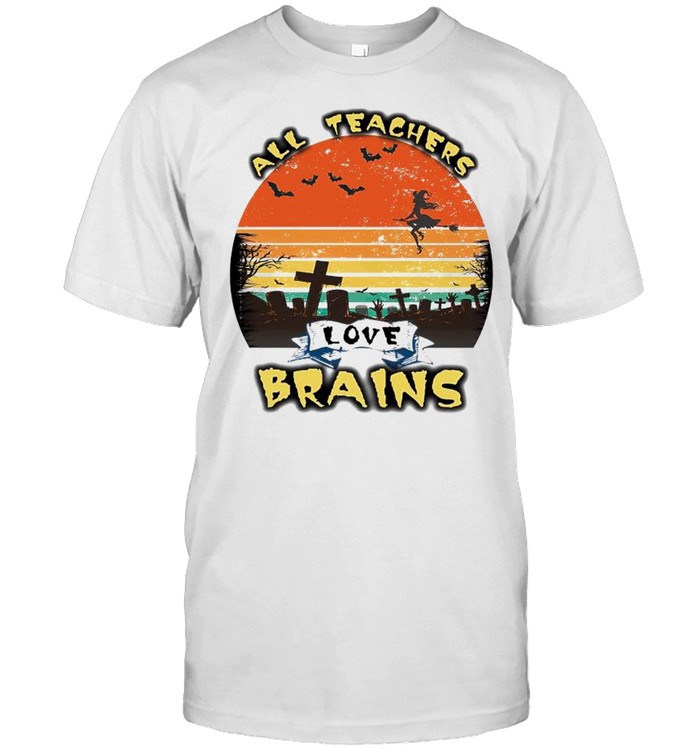 All teachers love brains shirt Classic Men's T-shirt