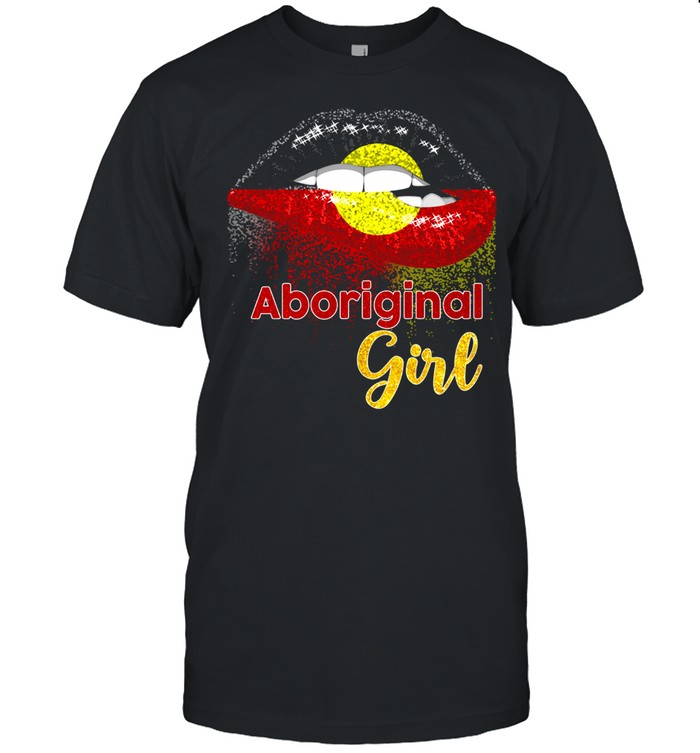 Lips Aboriginal girl shirt Classic Men's T-shirt