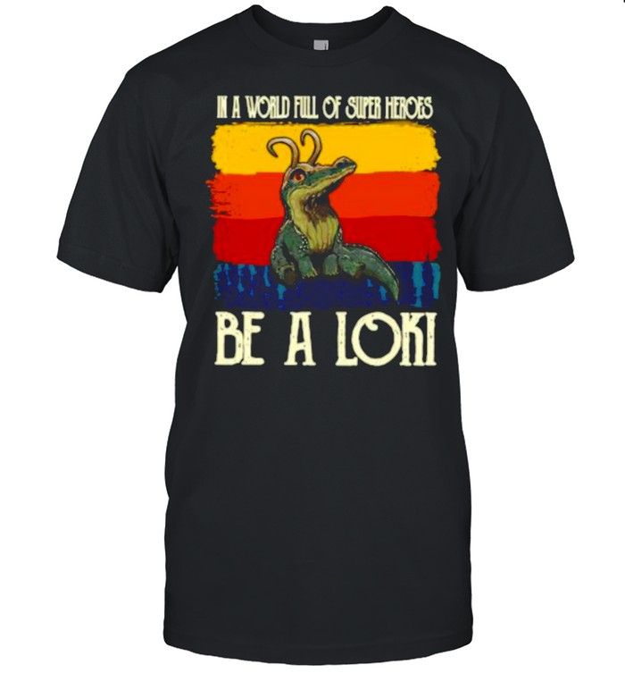 Loki SuperHeroes Alligator T- Classic Men's T-shirt