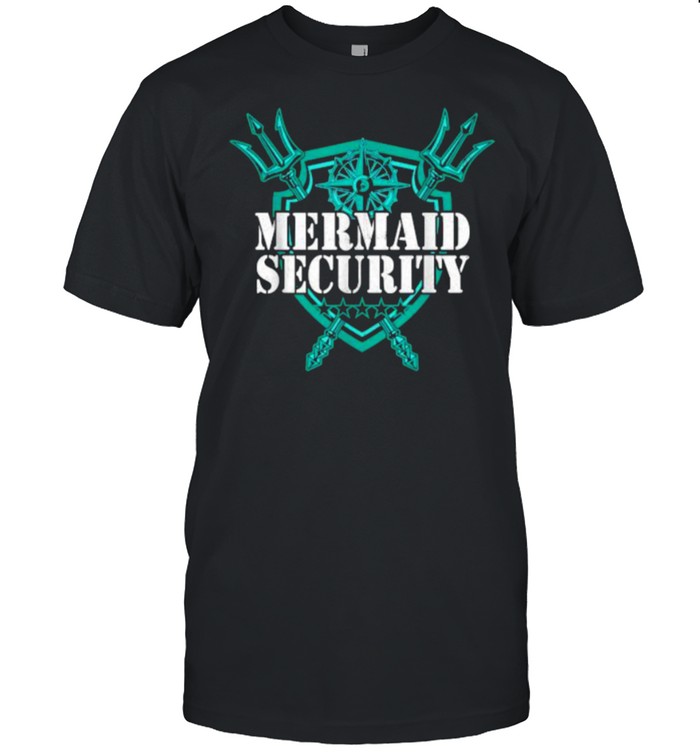 Mermaid Security Logo T- Classic Men's T-shirt