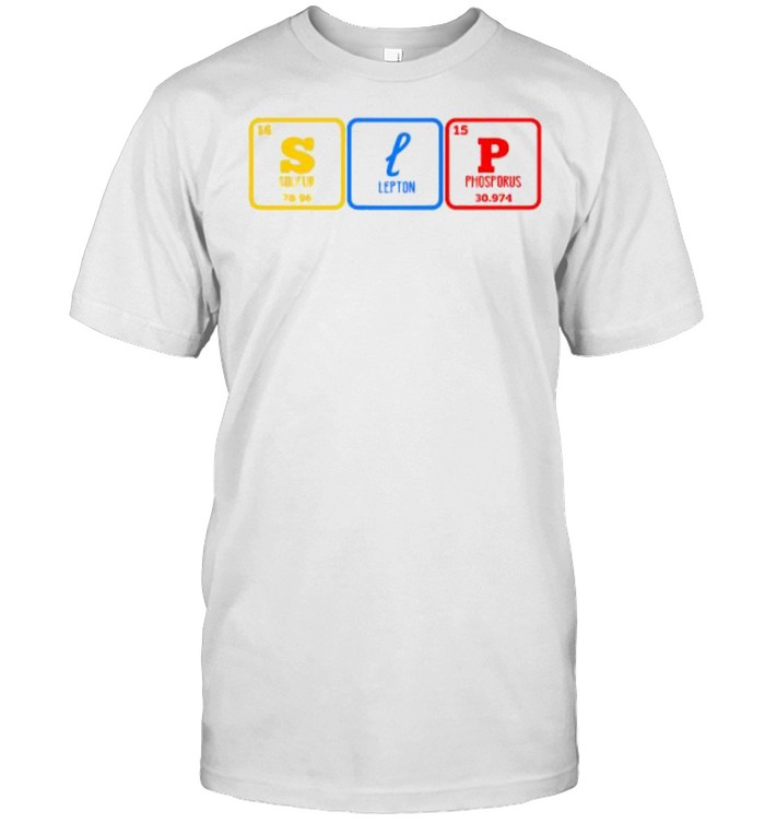 SLP Chemistry Chemical Elements Speech Language Pathology T- Classic Men's T-shirt