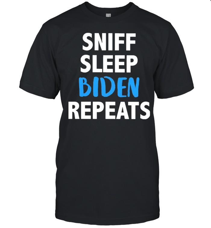 Sniff sleep Biden repeats shirt Classic Men's T-shirt