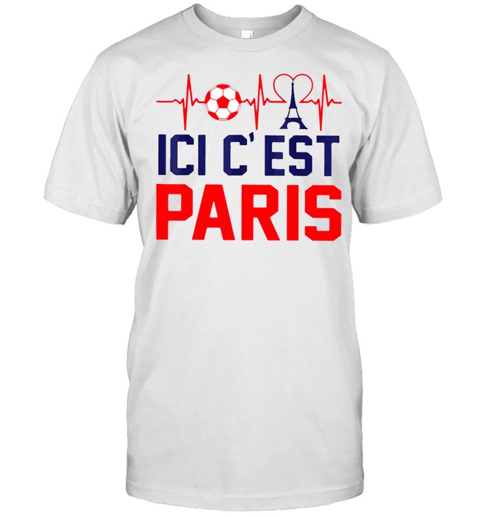 Lionel Messi Welcome To Paris ICI C’EST Paris shirt Classic Men's T-shirt