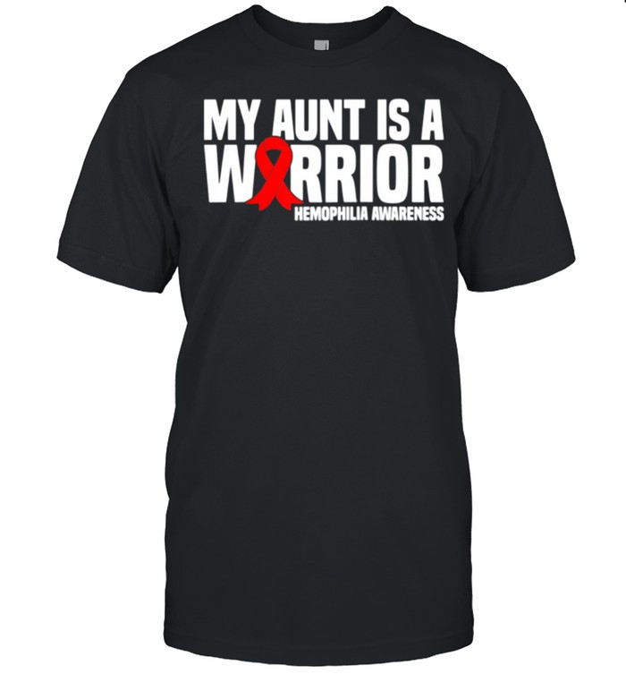 My Aunt is a Warrior Hemophilia Awareness shirt Classic Men's T-shirt