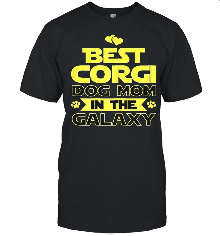 Best Corgi dog Mom in the Galaxy shirt Classic Men's T-shirt