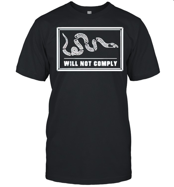 Sneck will not comply shirt Classic Men's T-shirt