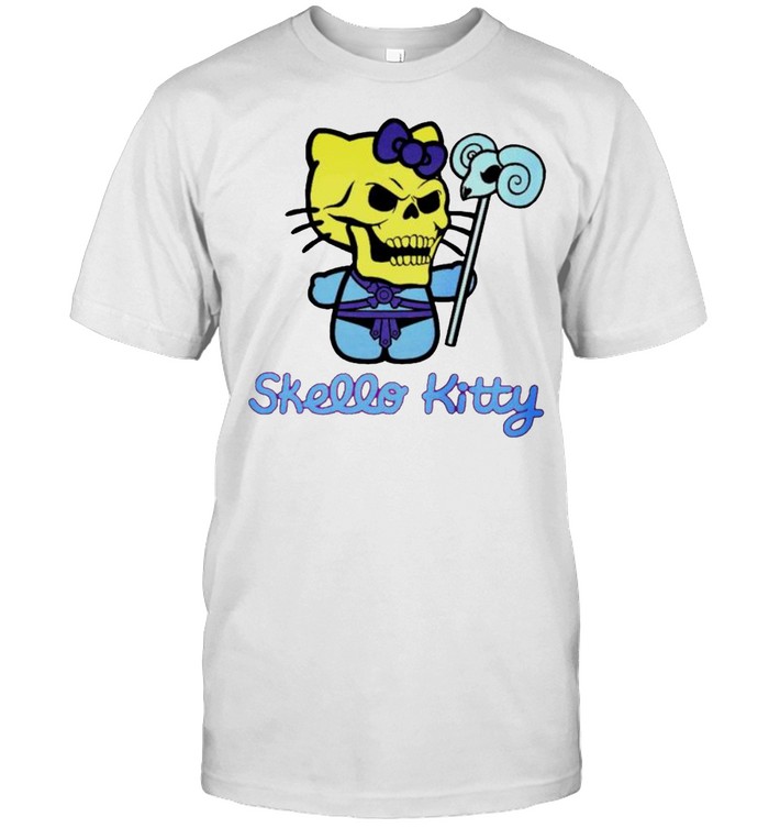 Skeleton skello kitty shirt Classic Men's T-shirt