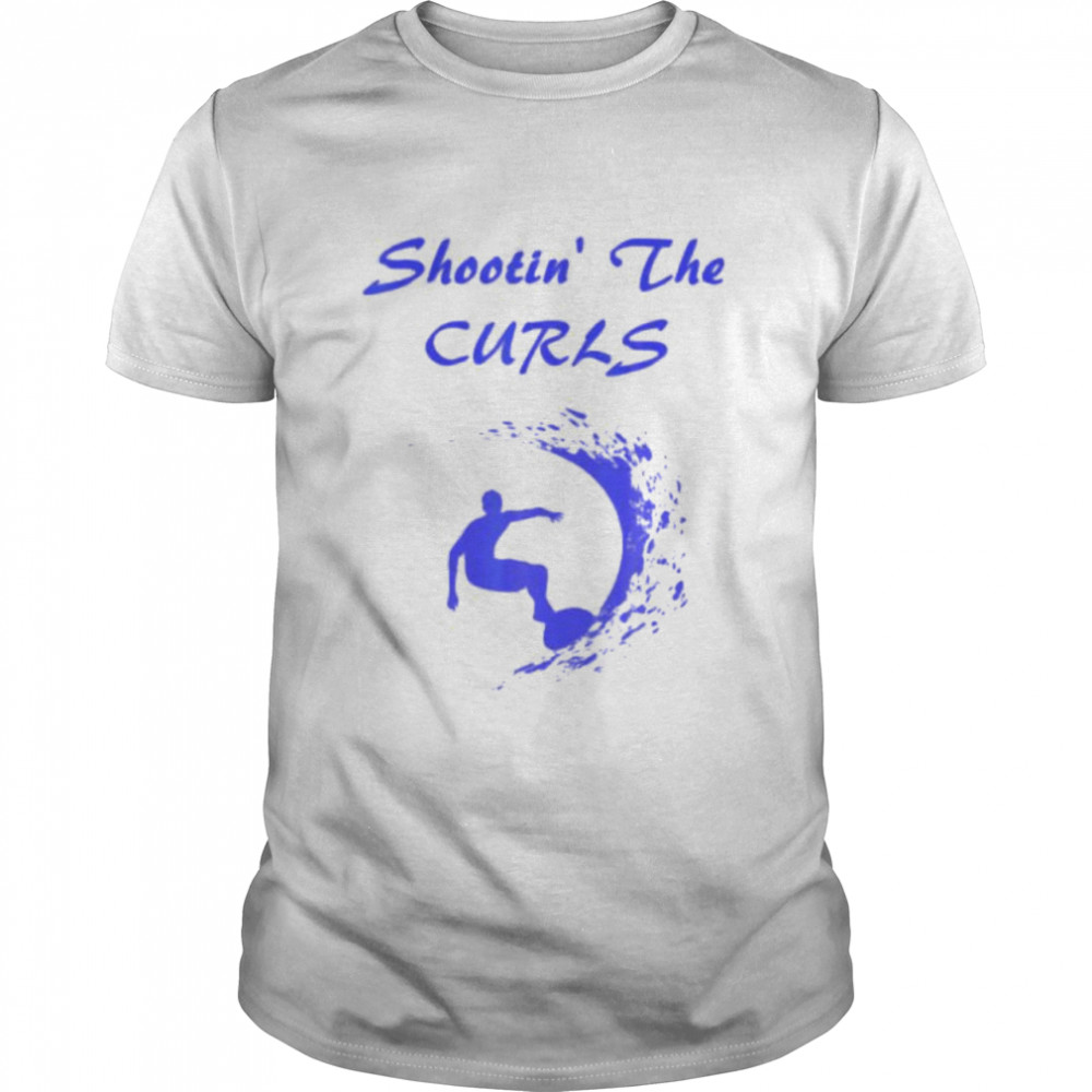 Surf shootin’ the curls shirt Classic Men's T-shirt