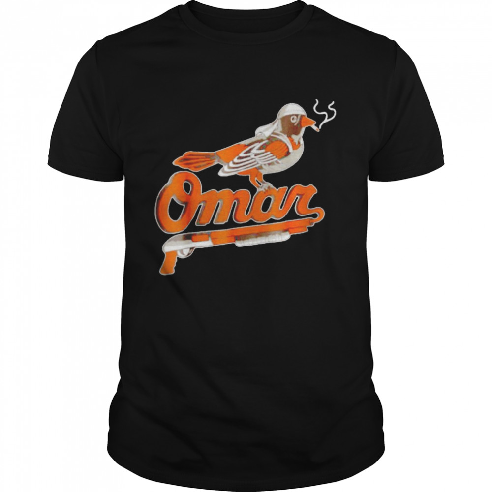 Omar Orioles bird smoking shirt Classic Men's T-shirt