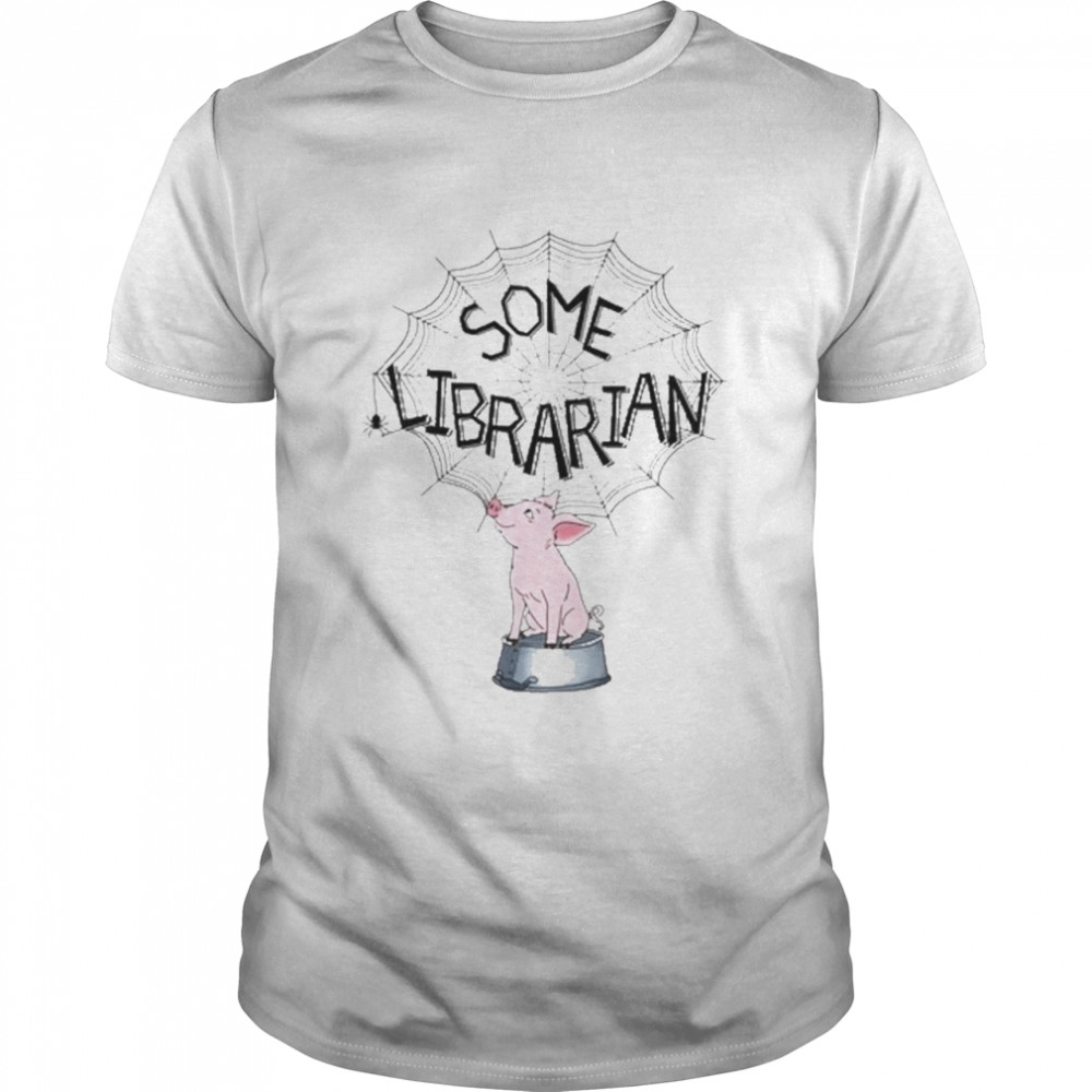 Pig some librarian shirt Classic Men's T-shirt