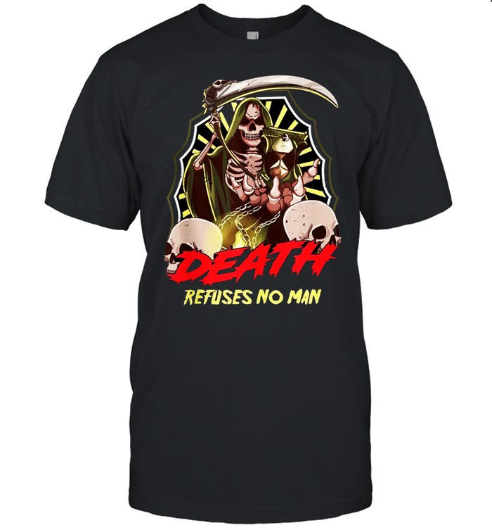 Halloween Grim Reaper Death Refuses No Man shirt Classic Men's T-shirt