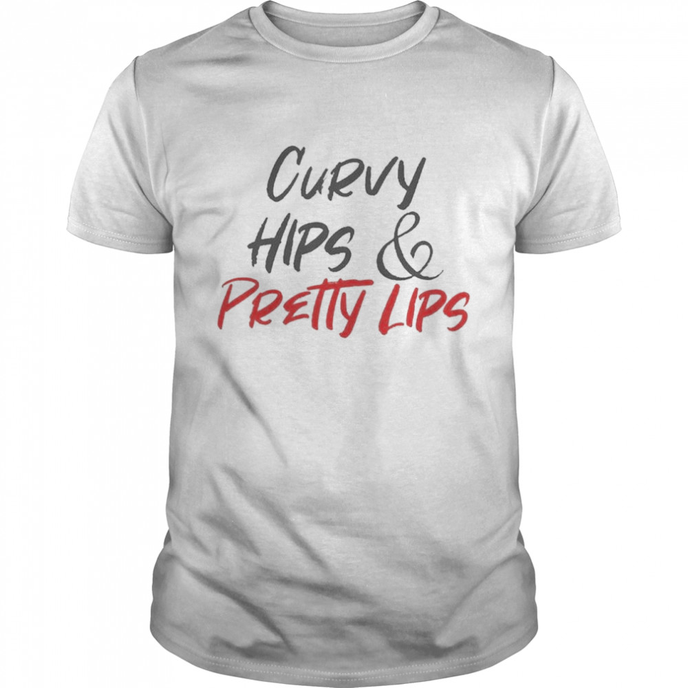 Original official Curvy Hips and Pretty Lips 2021  Classic Men's T-shirt