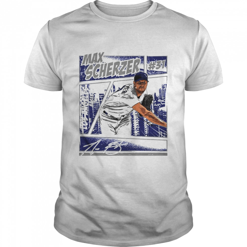 Los Angeles baseball Max Scherzer signature shirt Classic Men's T-shirt