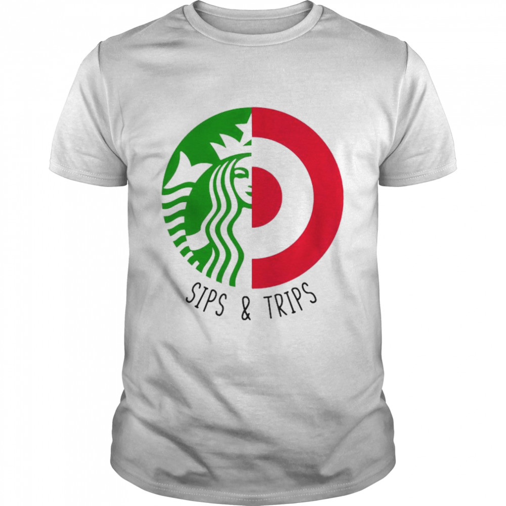 Starbucks Sips and Target Trips shirt Classic Men's T-shirt