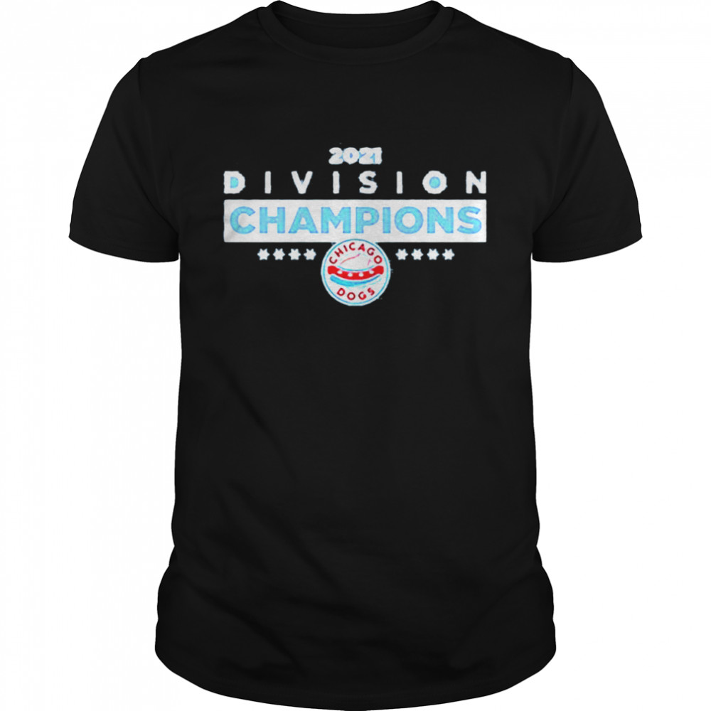Chicago Dogs Mens 2021 Division Champions Tee  Classic Men's T-shirt