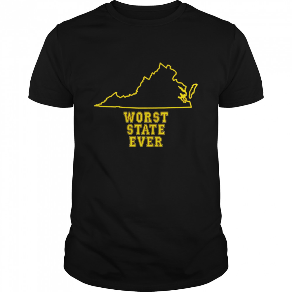 Virginia Worst State Ever shirt Classic Men's T-shirt