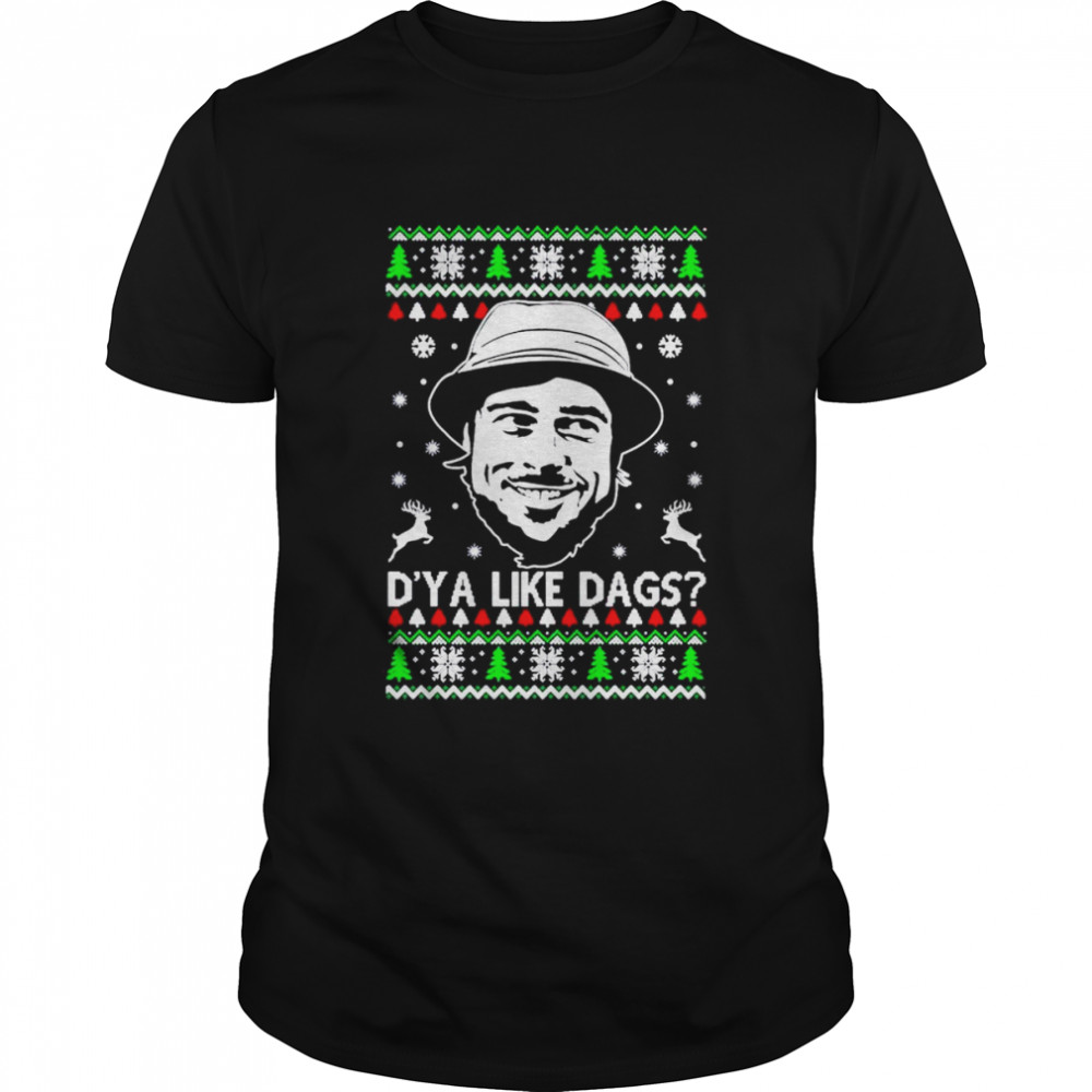 snatch D’ya Like Dags Christmas shirt Classic Men's T-shirt