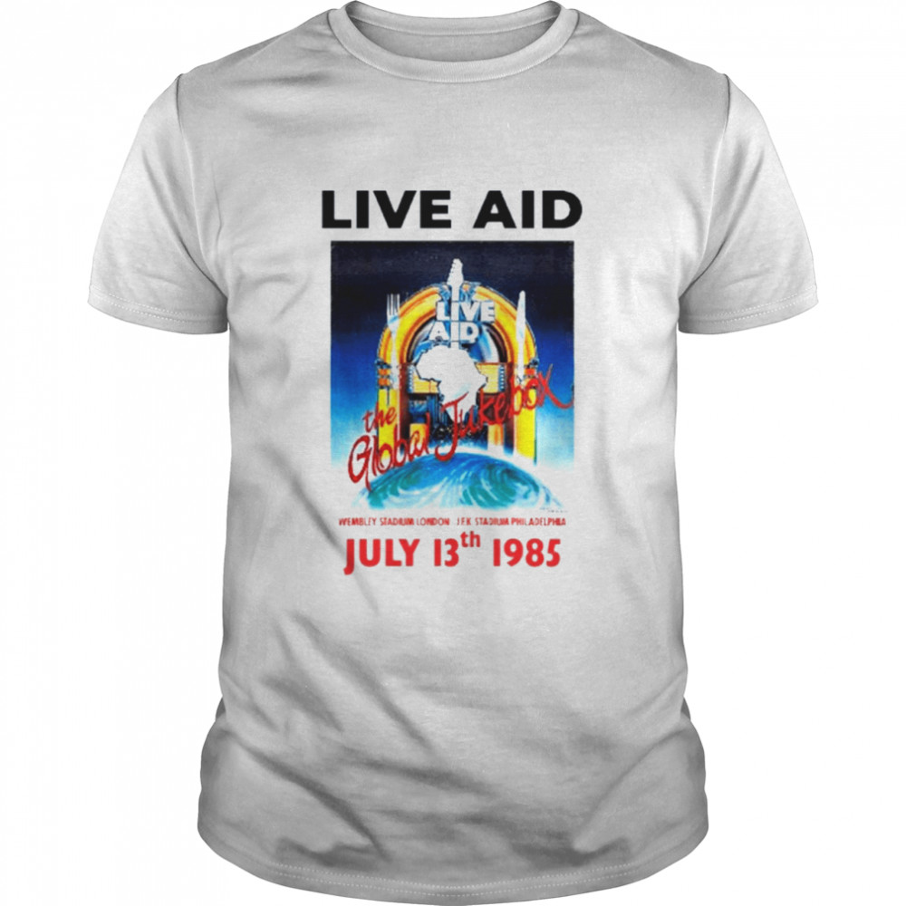 Live aid the global jukebox shirt Classic Men's T-shirt