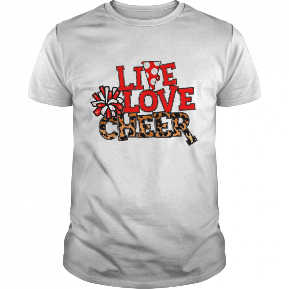Live Love Cheer  Classic Men's T-shirt