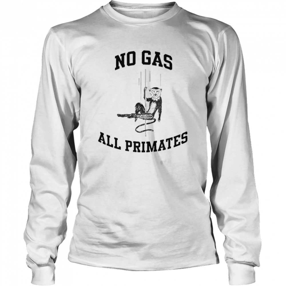 Barstool No Gas All Primates Long Sleeved T Shirt