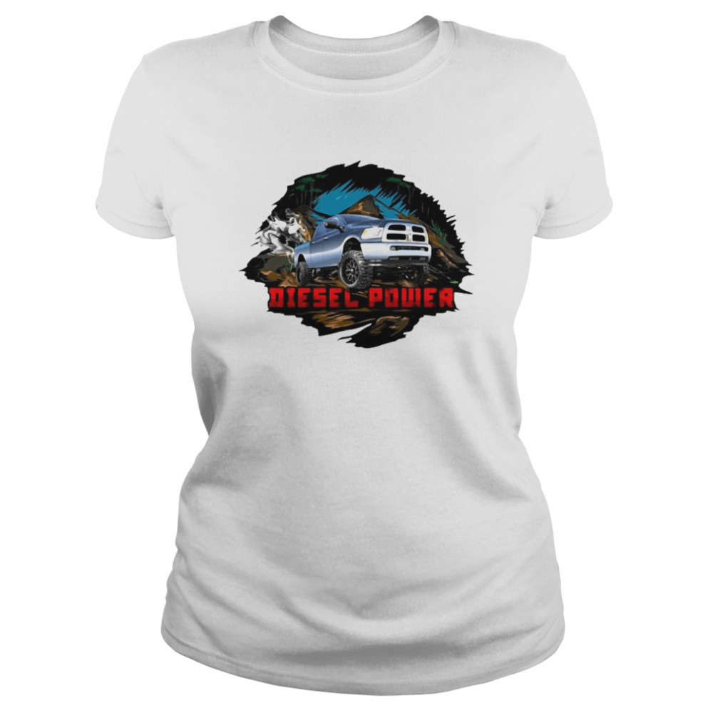 Diesel Power Addiction Diesel Truck T-Shirt Classic Women'S T-Shirt