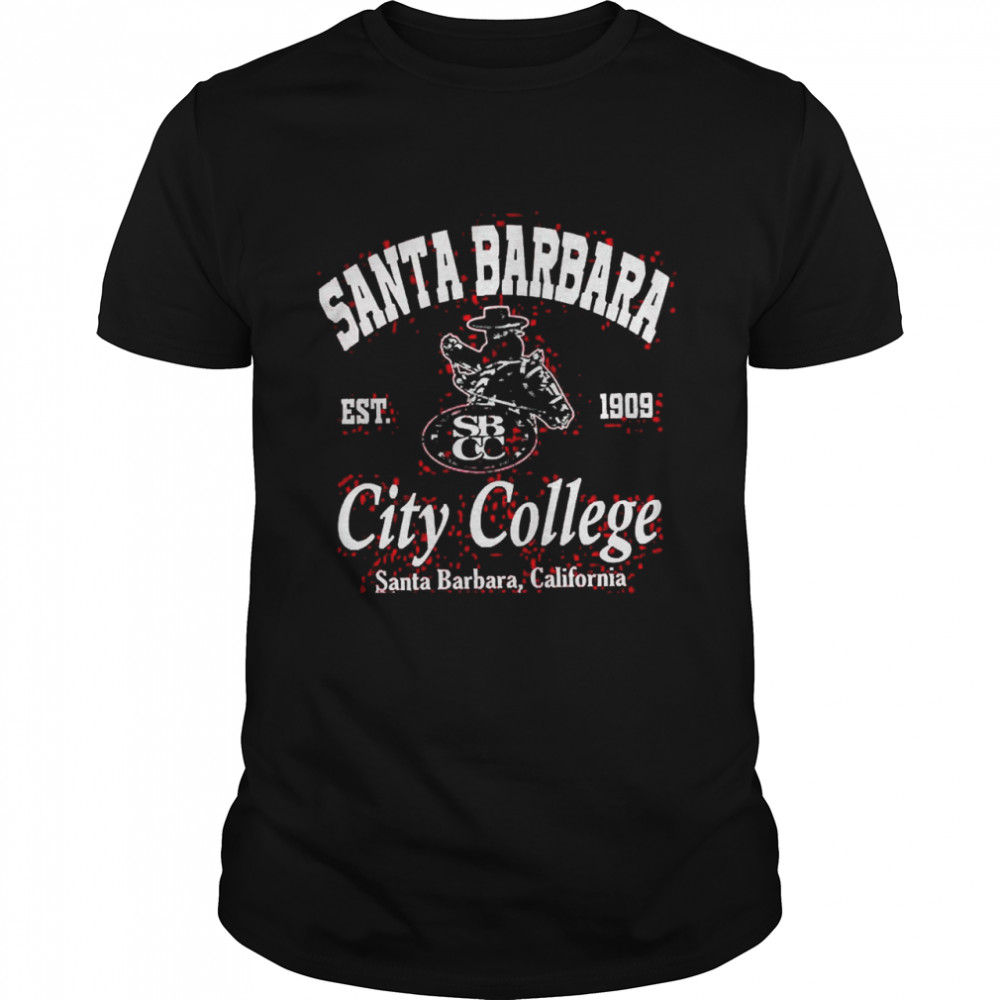 Santa Barbara Est 1909 City College Santa Barbara California shirt Classic Men's T-shirt