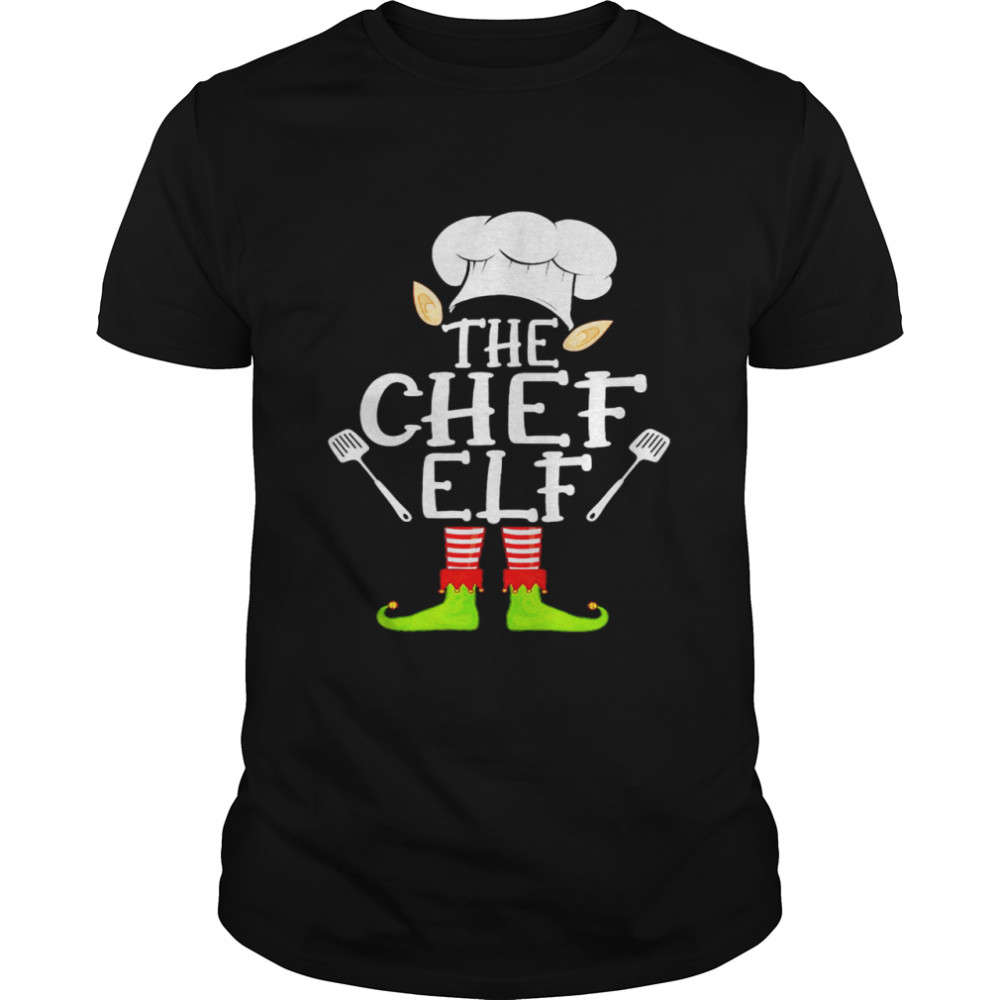 The Chef Elf Christmas  Classic Men's T-shirt