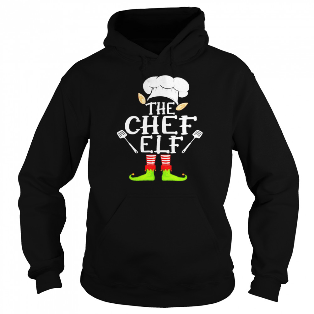 The Chef Elf Christmas Unisex Hoodie