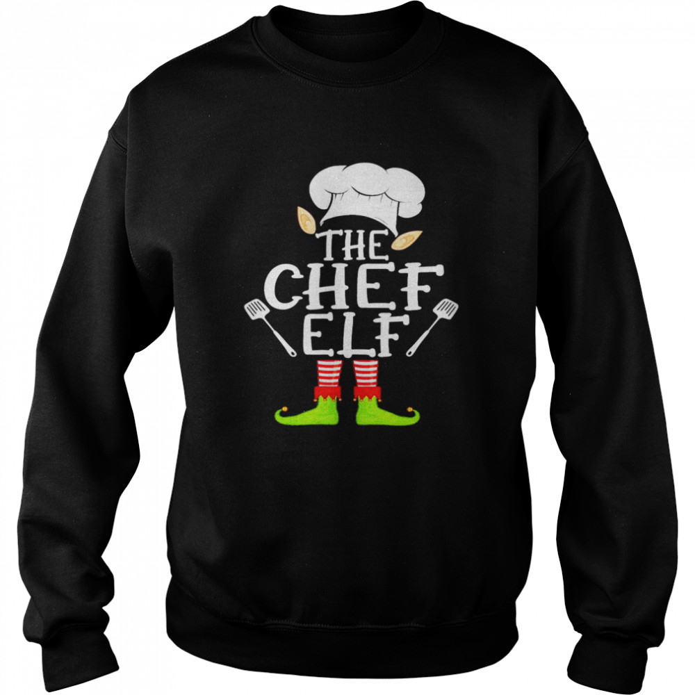 The Chef Elf Christmas  Unisex Sweatshirt