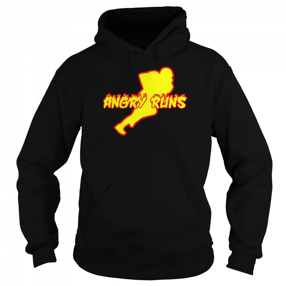 Angry Runs Good Morning Football Fans 2021 T Unisex Hoodie