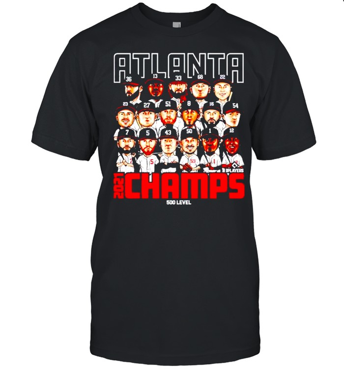 Atlanta Braves 2021 Champs players chibi shirt Classic Men's T-shirt