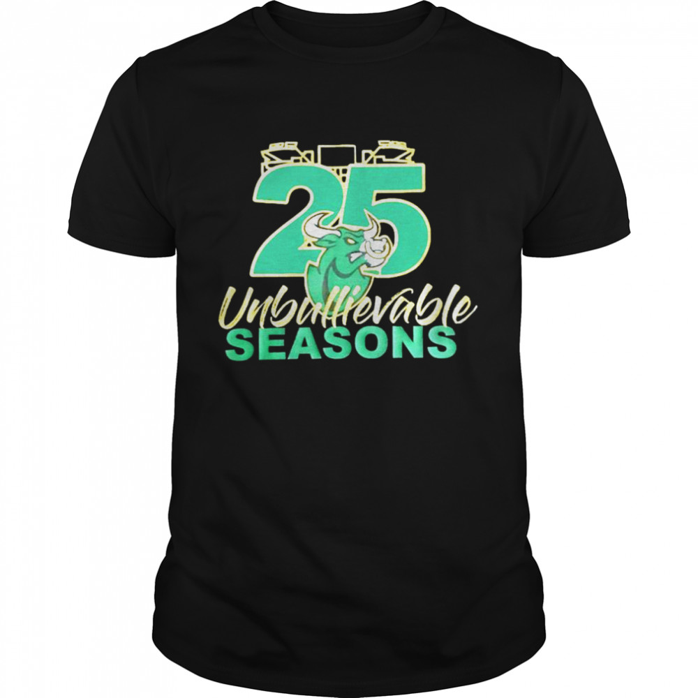 Bulls football 25 unBullievable season shirt Classic Men's T-shirt