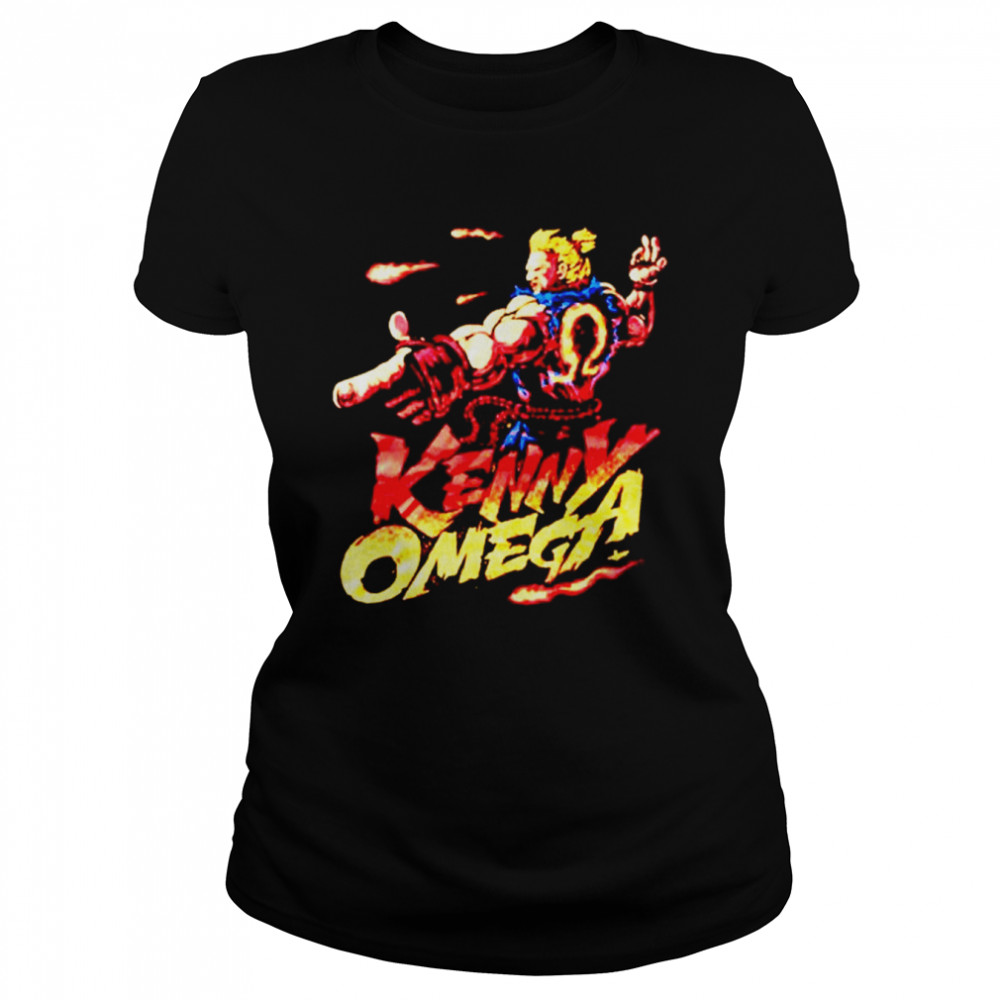 Kenny Omega Street Fighter Shirt Classic Womens T Shirt
