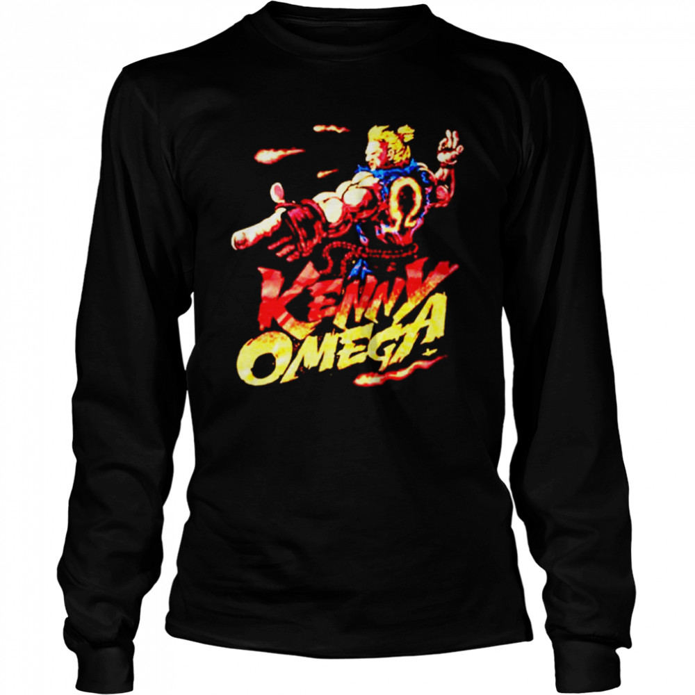 Kenny Omega Street Fighter Shirt Long Sleeved T Shirt