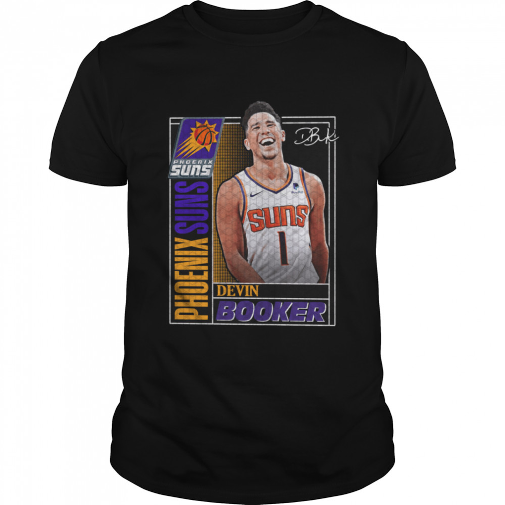 Vintage Devin Booker Phoenix Suns NBA  Classic Men's T-shirt
