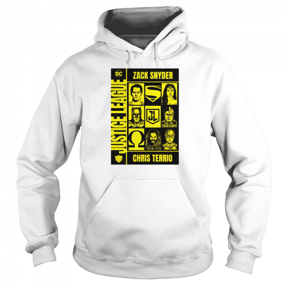 Watchmen-Style Snyder Cut Jl Comic Cover  Unisex Hoodie