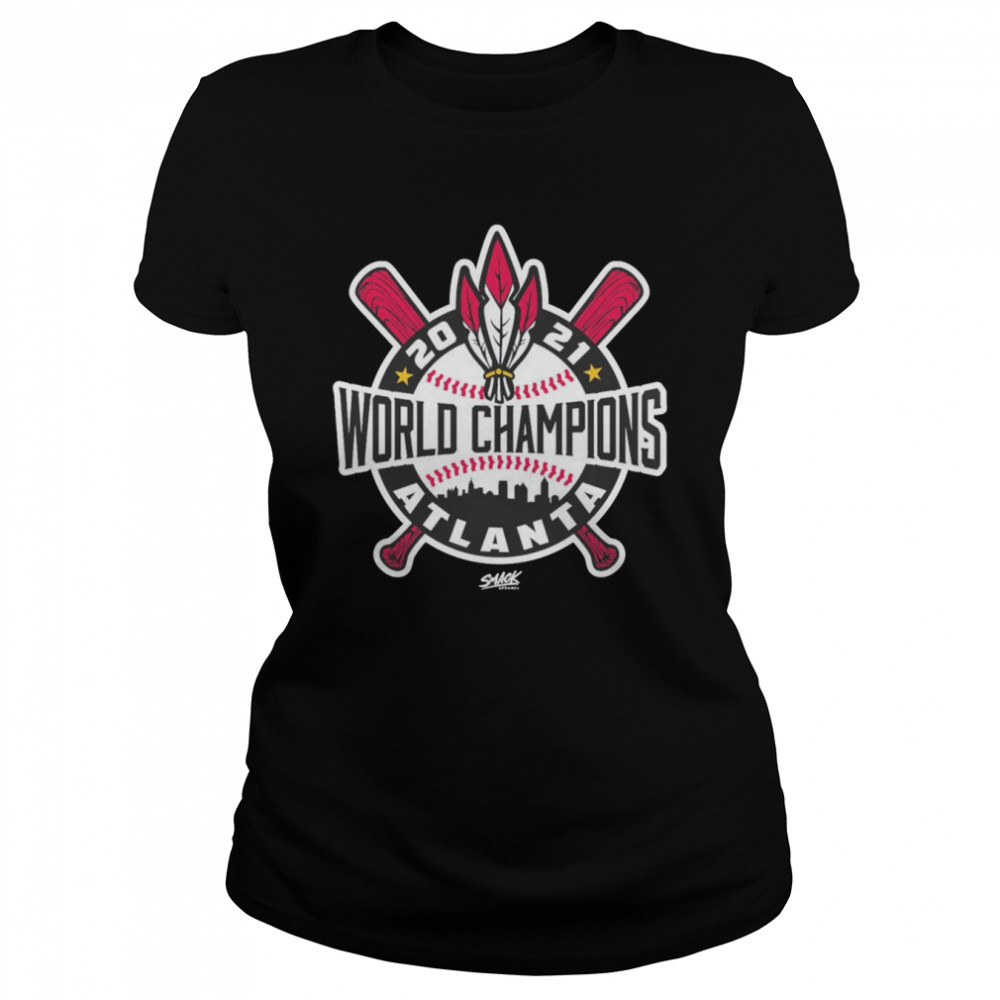 World Champions Atlanta Baseball 2021 Logo  Classic Women'S T-Shirt
