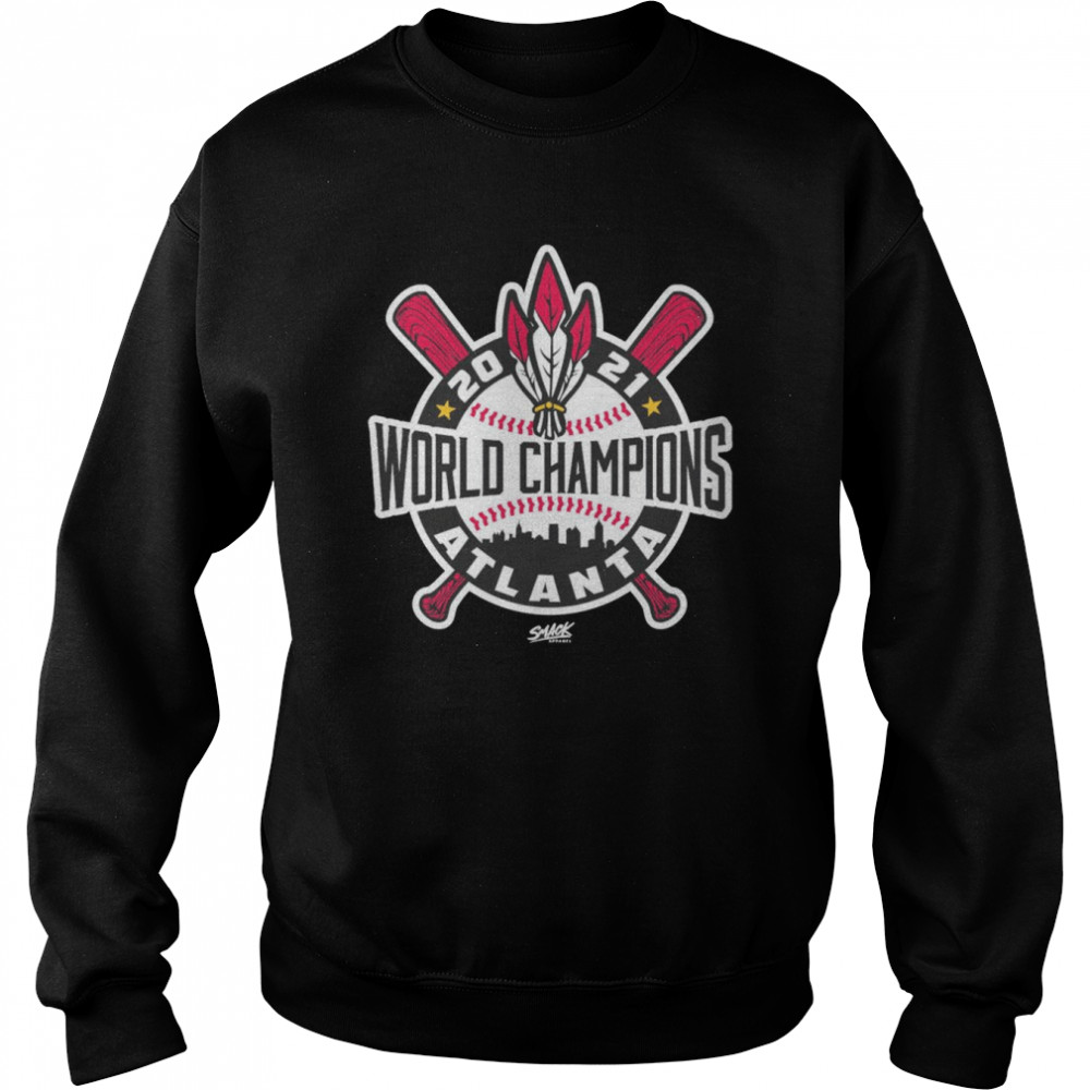 World Champions Atlanta Baseball 2021 Logo Unisex Sweatshirt