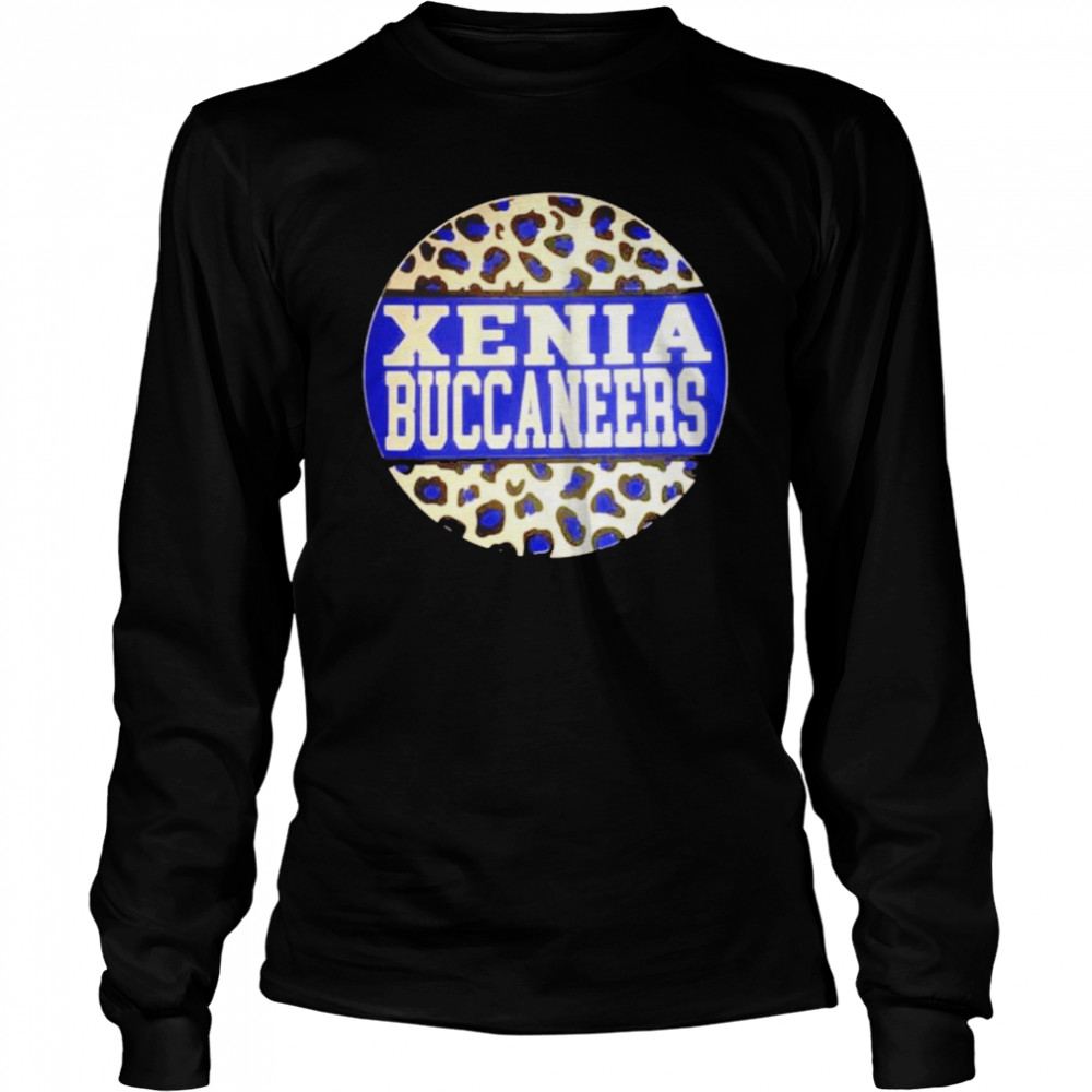 Xenia Buccaneers Leopard Shirt Long Sleeved T-Shirt
