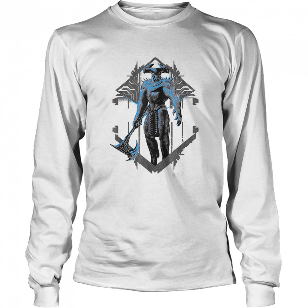 Zack Snyders Steppenwolf Two Tone Long Sleeved T Shirt