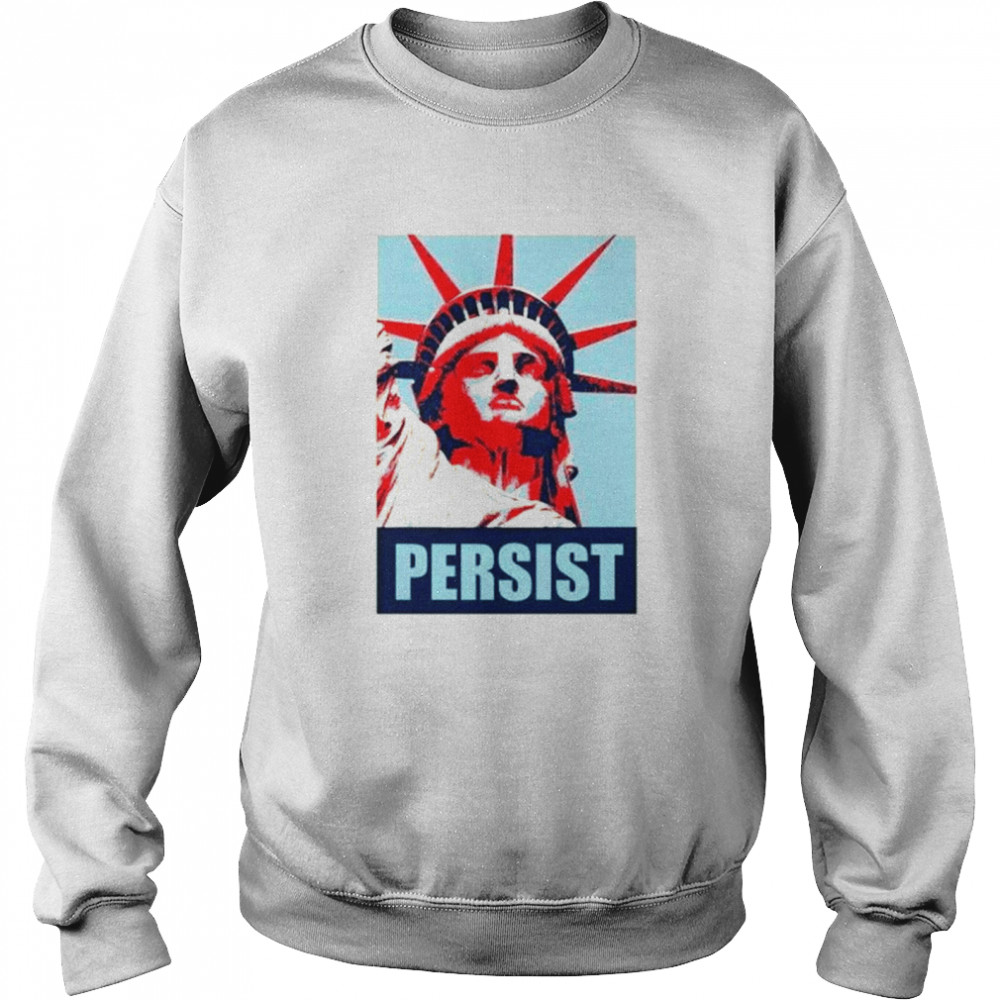 Nevertheless she persisted march shirt Unisex Sweatshirt
