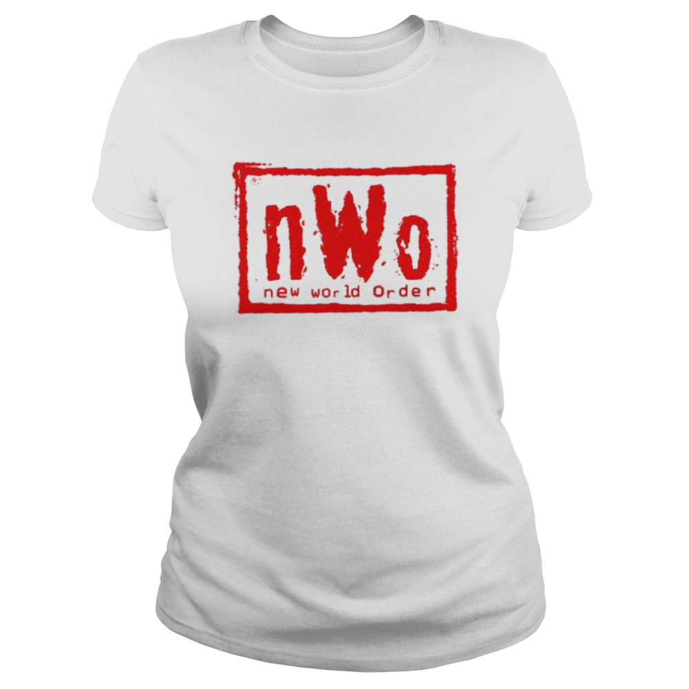 Nwo New World Order Wrestling Shirt Classic Womens T Shirt
