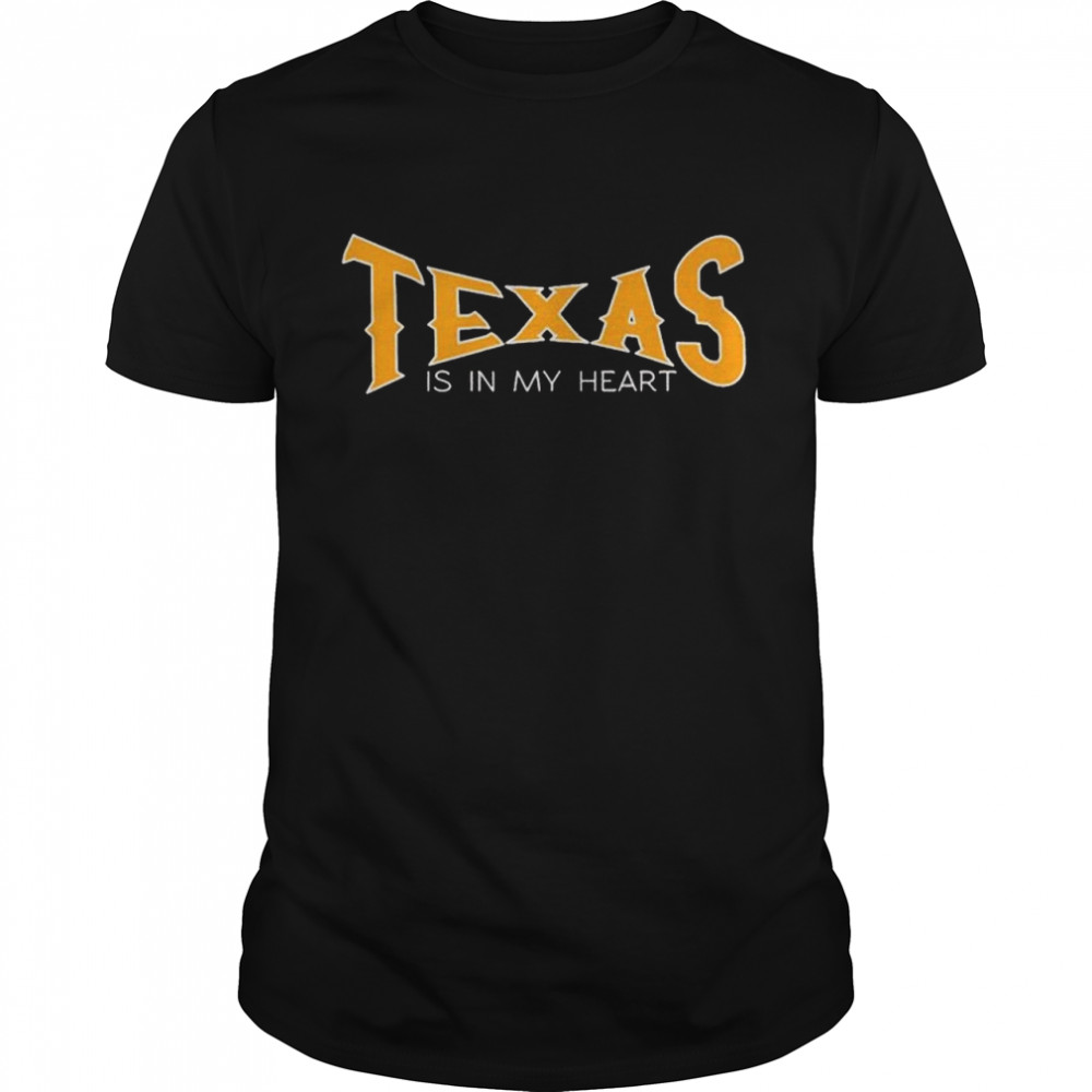 Texas is in my heart shirt Classic Men's T-shirt