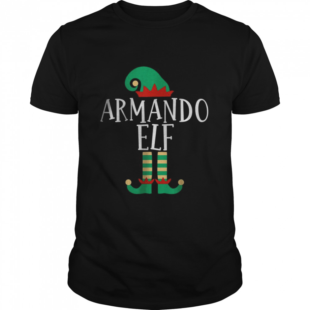 The Armando Elf Funny Family Matching Christmas Pajamas T- Classic Men's T-shirt
