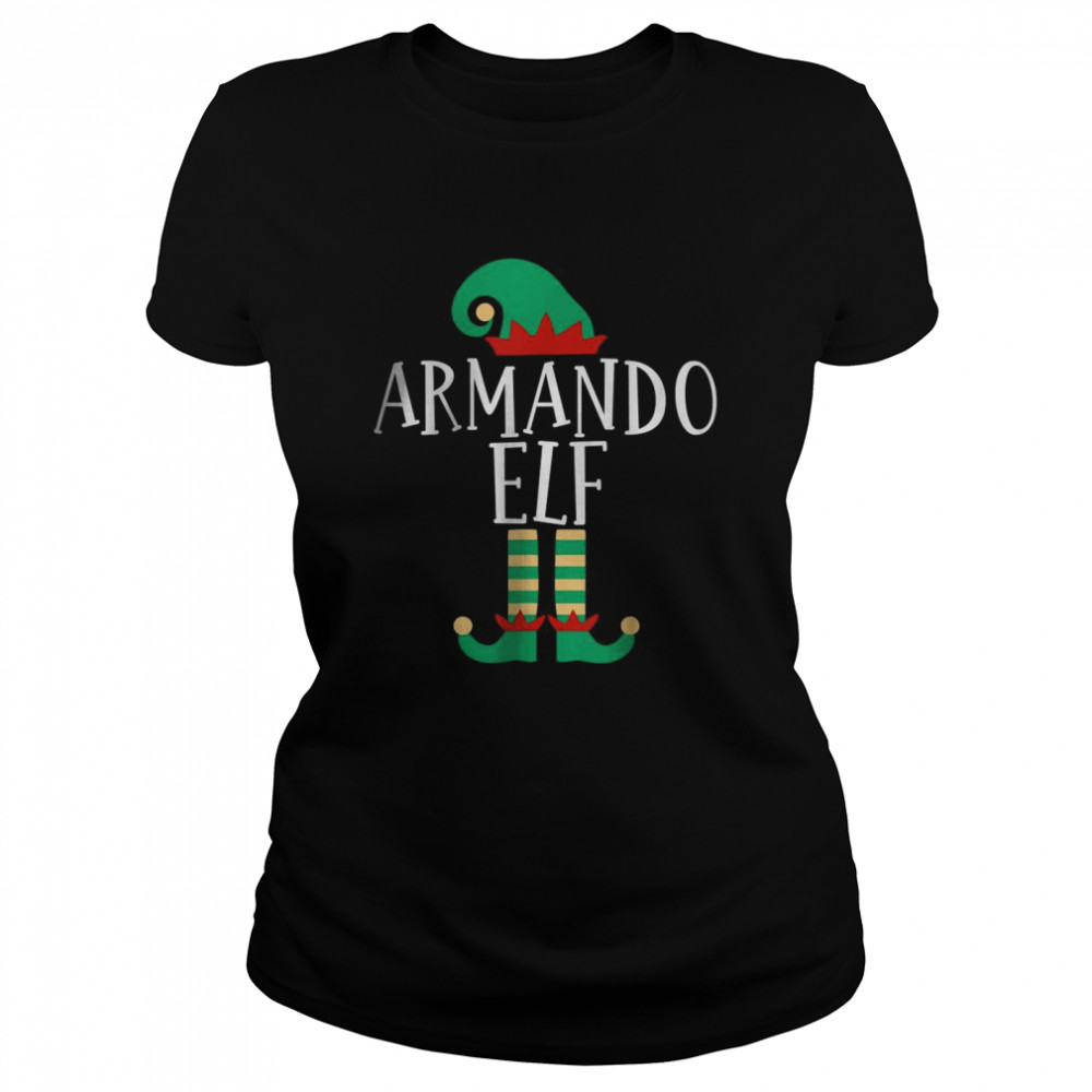 The Armando Elf Funny Family Matching Christmas Pajamas T- Classic Women'S T-Shirt
