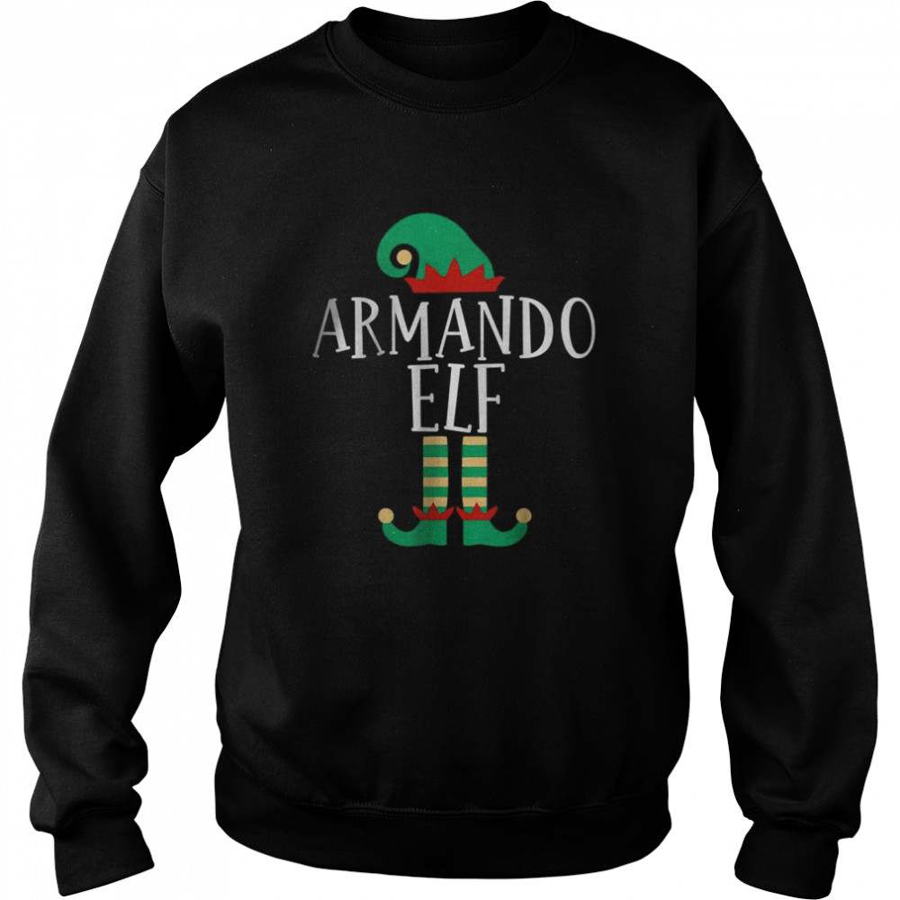 The Armando Elf Funny Family Matching Christmas Pajamas T Unisex Sweatshirt