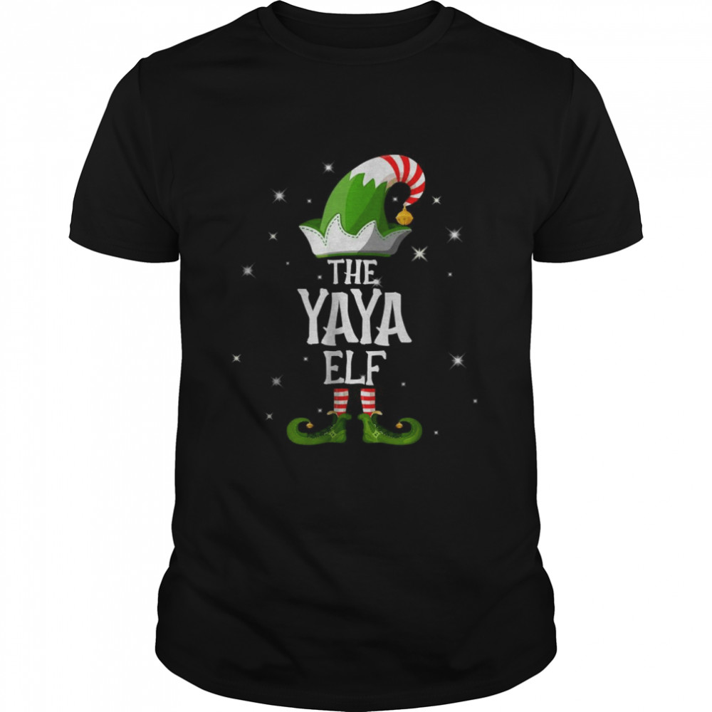 The Yaya Elf Family Matching Group Christmas T- Classic Men's T-shirt